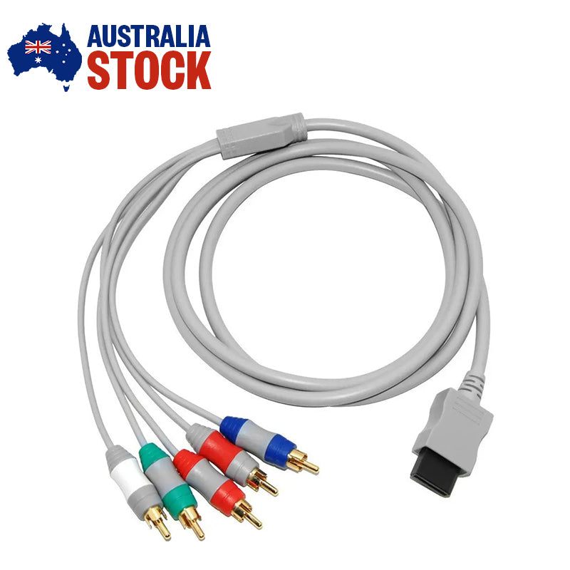 Component HDAV to HDTV Cable HDTV-EDTV 480p Compatible with Nintendo Wii & Wii U