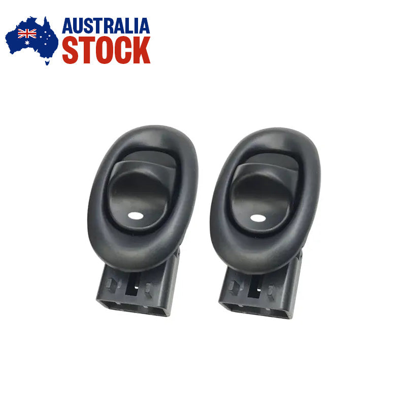 Rear Window Power Switch Button Replacement Black Pair For Holden Commodore