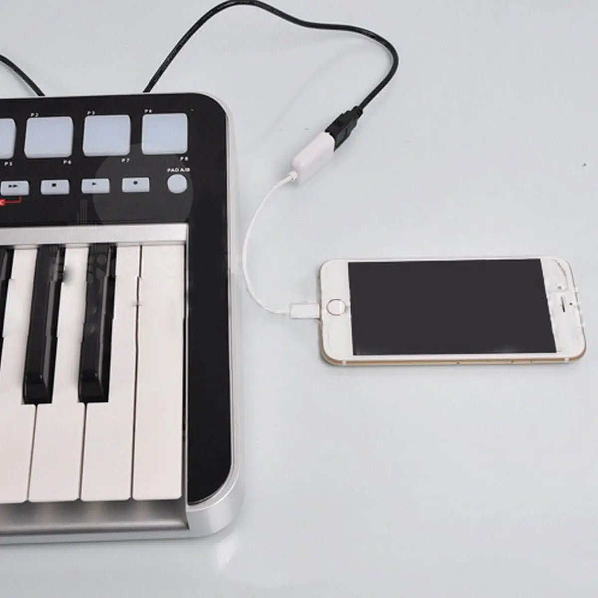 Apple 8 - Pin iPad iPhone to USB OTG Adapter Converter Compatible Cable - AllTech