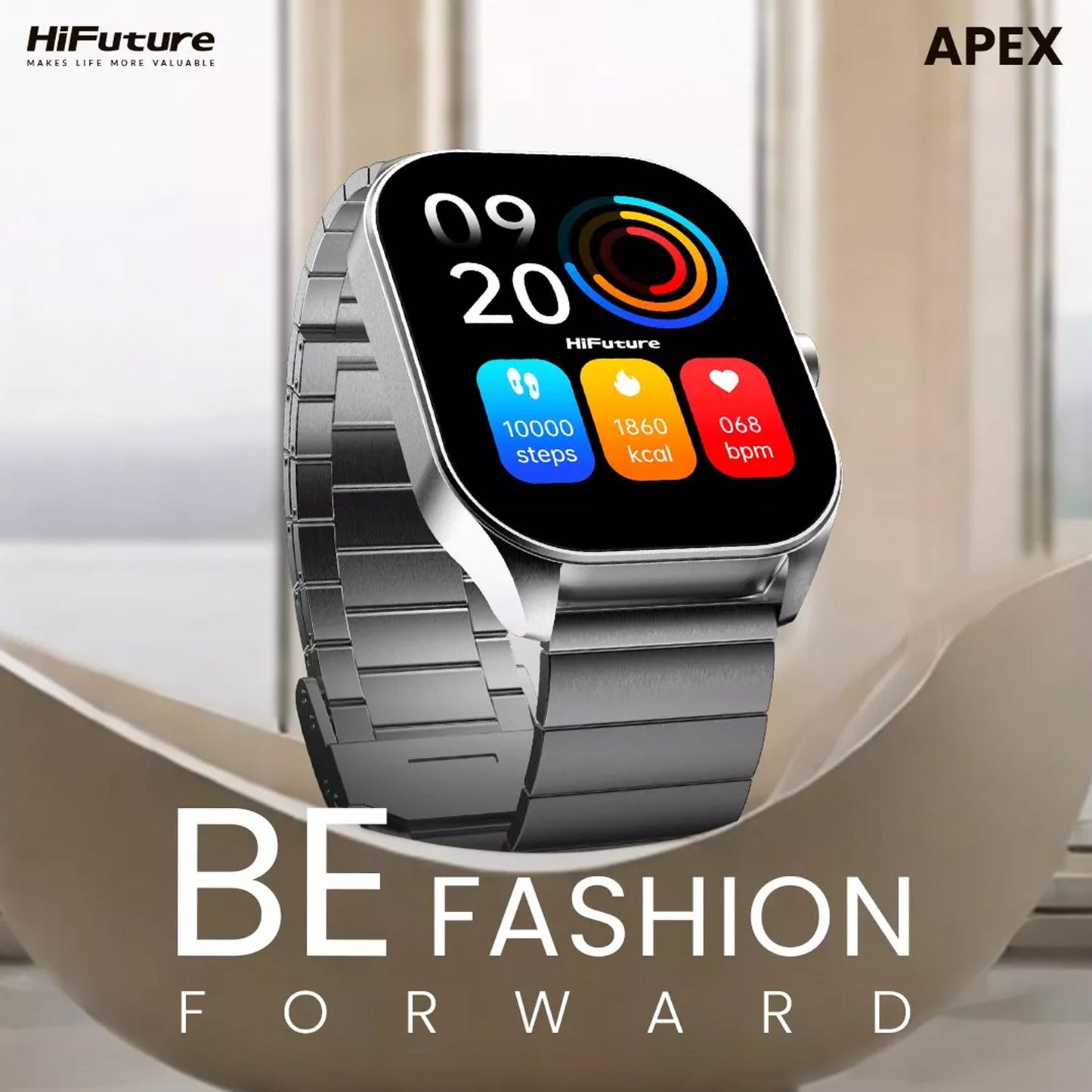 HIFUTURE Apex Smartwatch -Wireless Calling AMOLED Display - AllTech