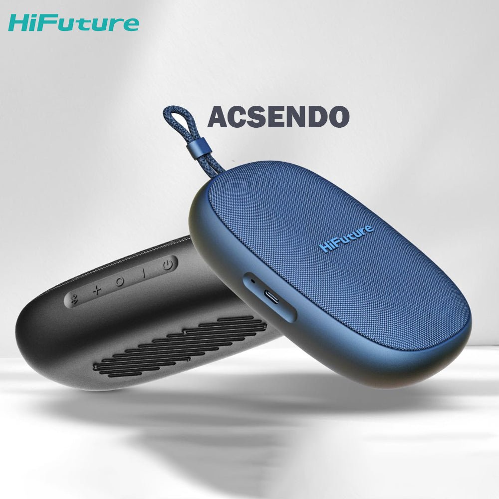 HIFUTURE Ascendo Ultra Thin Portable Speaker 20W - IPX7 Waterproof, TWS Enabled - AllTech