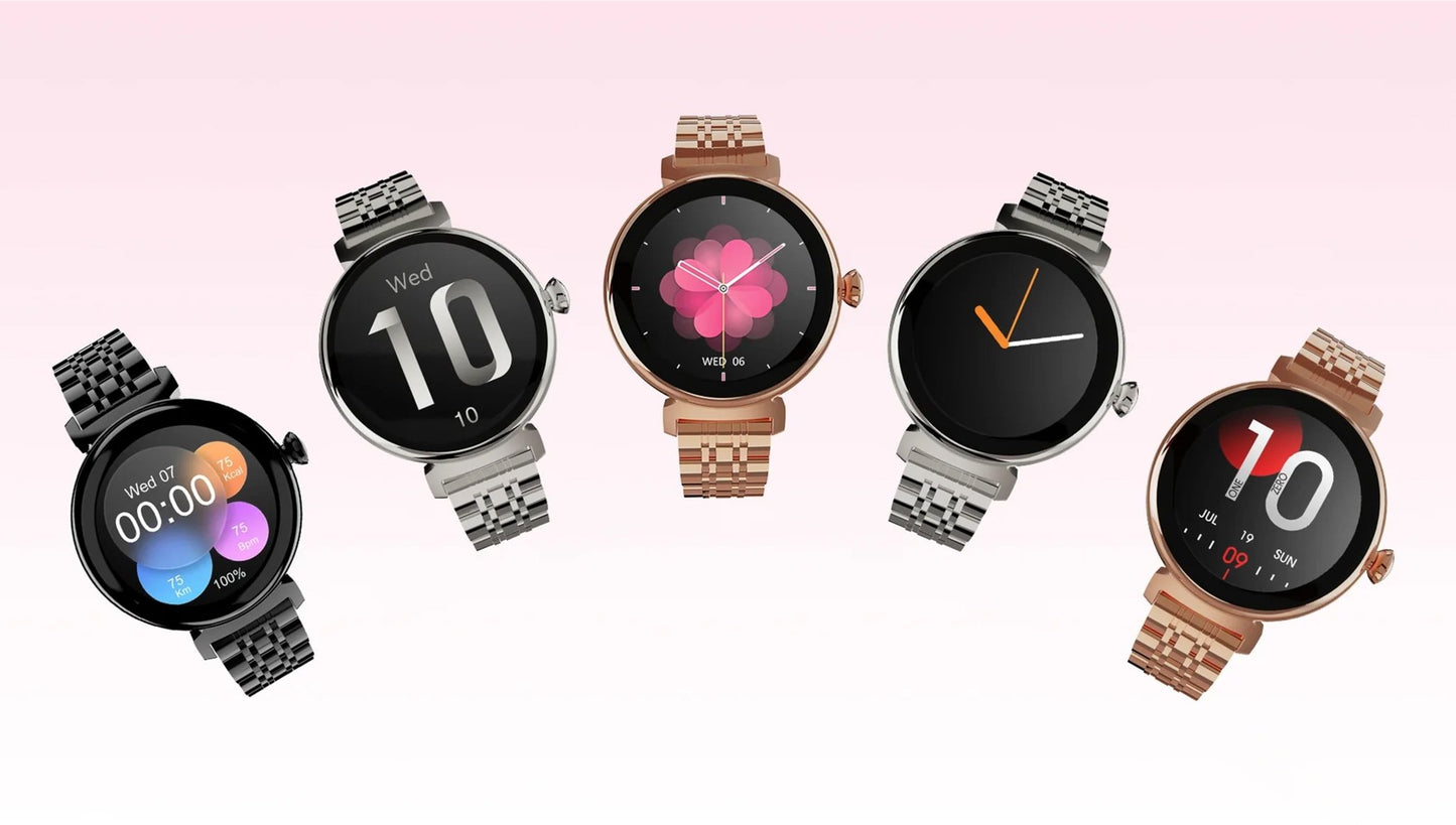 HIFUTURE Aura Smartwatch Waterproof Fitness and Health Monitor Watch - AllTech