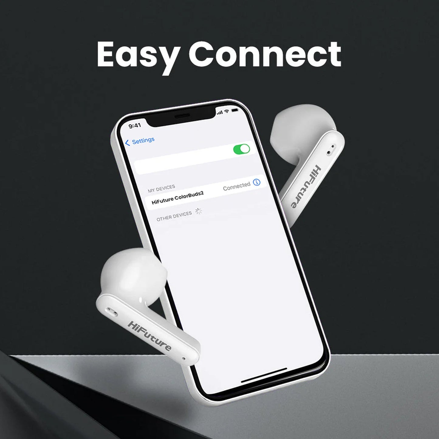 HIFUTURE Colorbuds2 Comfort Earbuds - Built - In Soft Bass IPX5 Waterproof Earphones - AllTech
