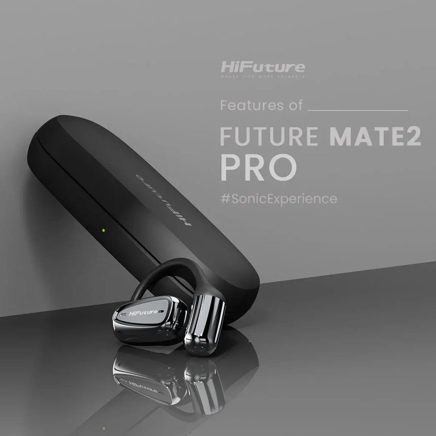 HIFUTURE FutureMate2 Pro Open-Ear Comfort Earphones - Bass Boost ENC and IPX5 Waterproof - AllTech