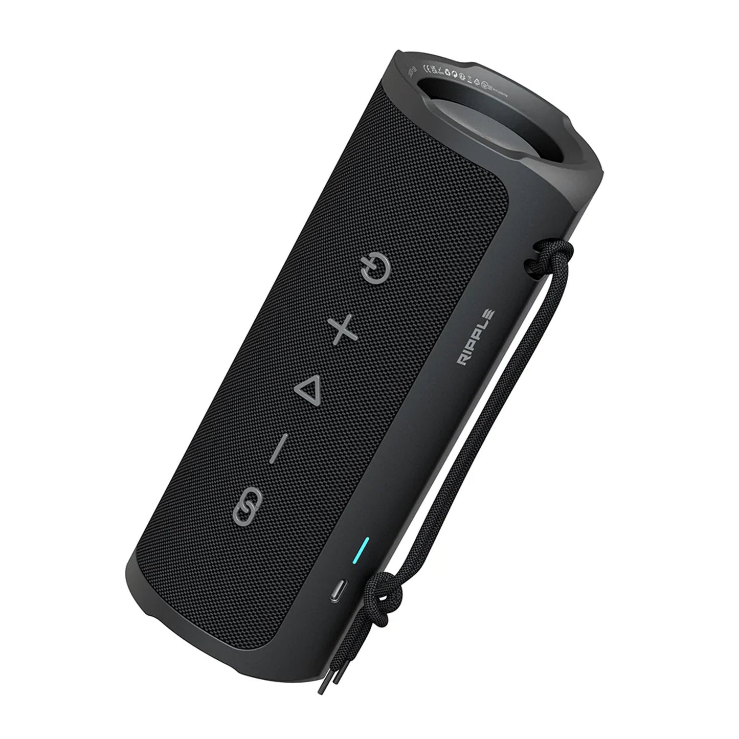 HIFUTURE Ripple Speaker - IPX7 Waterproof Bluetooth 5.3 20W Woofer+10W Tweeter Two Way Speaker System - AllTech