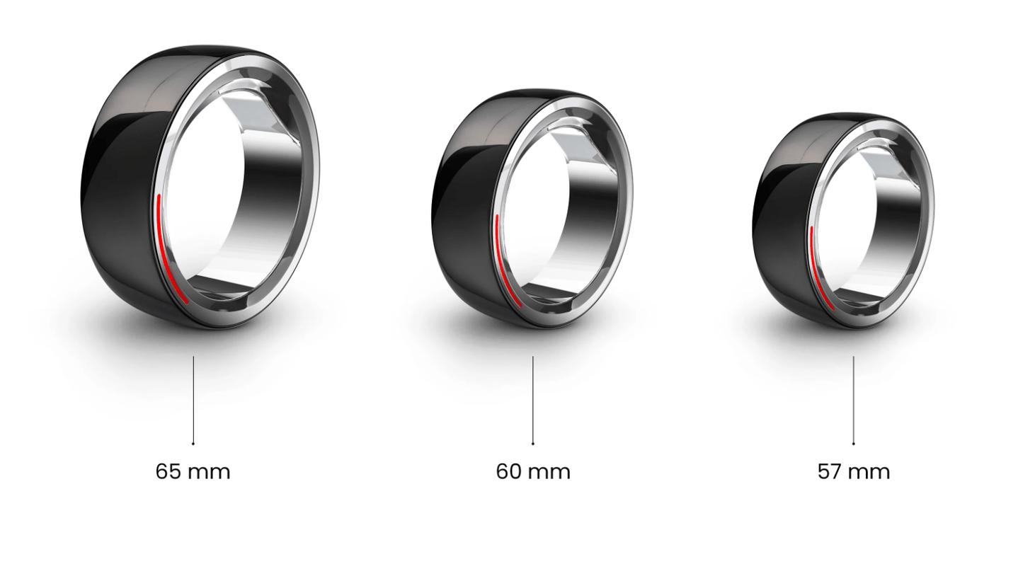 HIFUTURE Smart Fitness Future Ring Waterproof Health Monitoring Nano Ceramic Stainless Steel - AllTech
