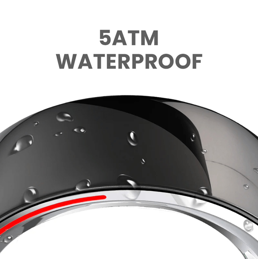 HIFUTURE Smart Fitness Future Ring Waterproof Health Monitoring Nano Ceramic Stainless Steel - AllTech