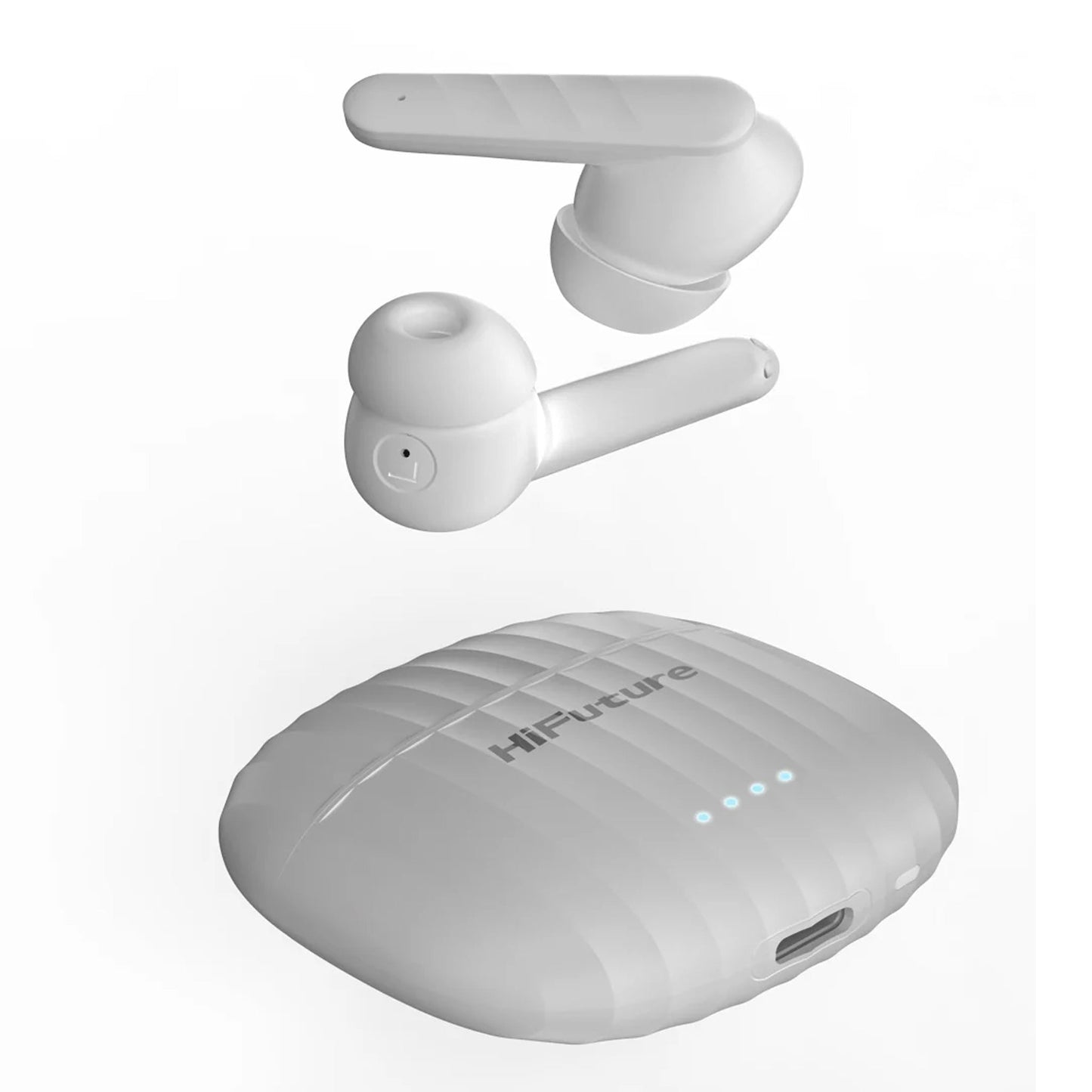 HIFUTURE SonicBliss Comfort Earbuds - Waterproof Soft Bass Wireless ENC Enabled Earphones - AllTech