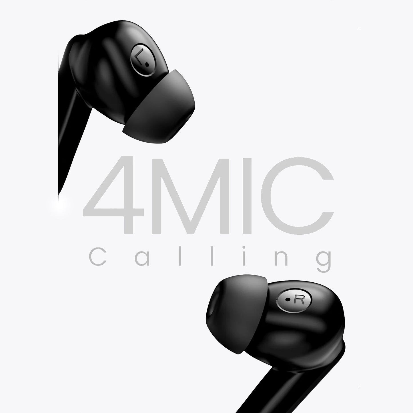 HIFUTURE SonicBliss Comfort Earbuds - Waterproof Soft Bass Wireless ENC Enabled Earphones - AllTech