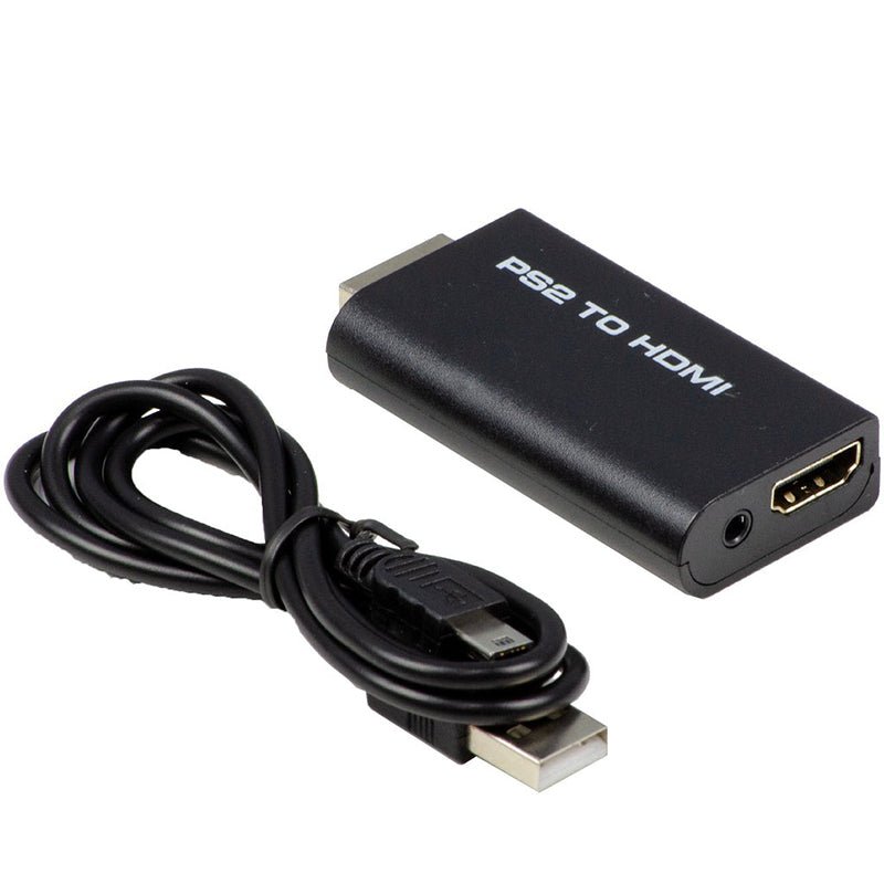 PS2 to HDMI Adapter Converter HD Video Composite AV to HDMI for PlayStation 2 - AllTech