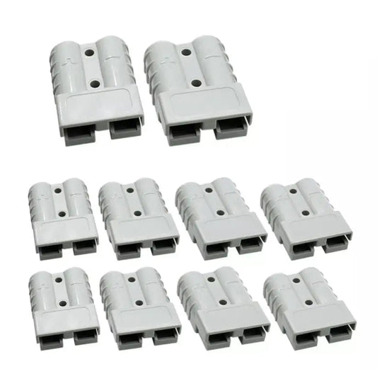 10pcs 50 Amp Anderson Style Plug Connectors 12 - 24V DC Power Tool Charger Battery - AllTech