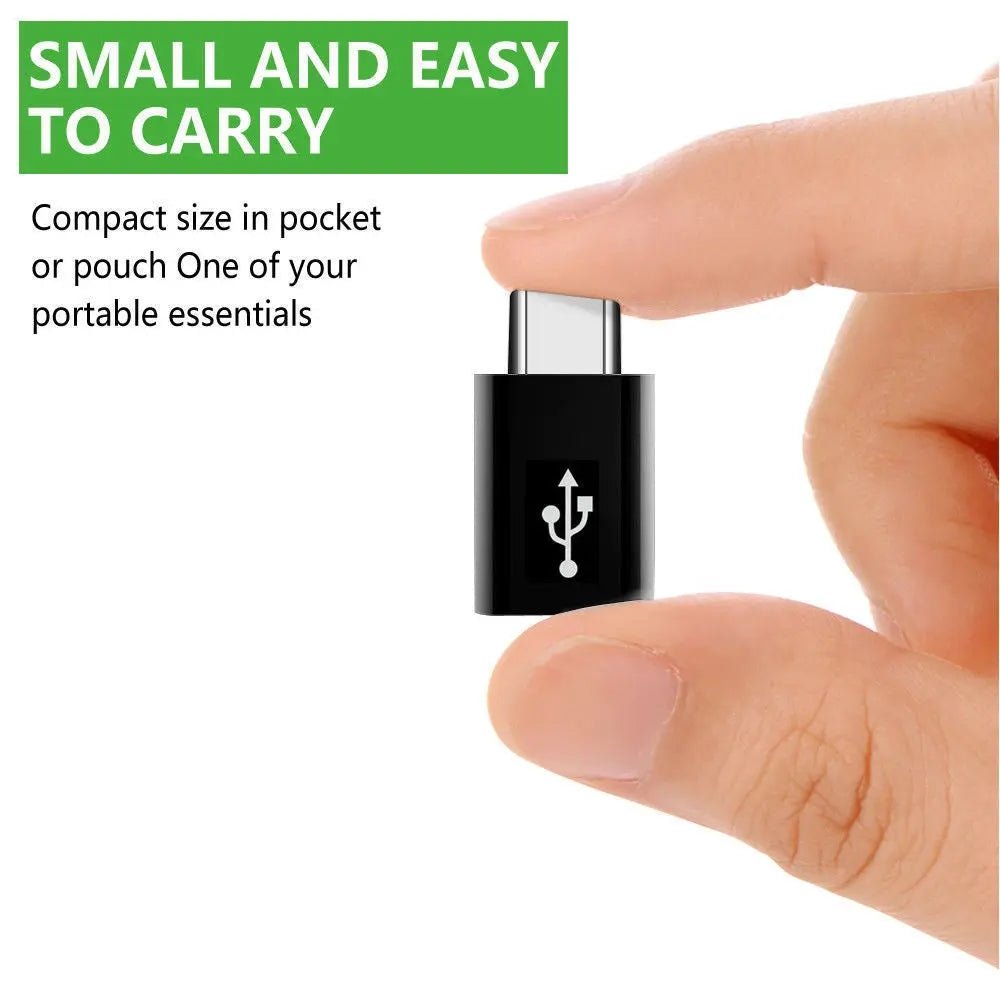 2pcs Micro USB to Type - C Converter for Charging Micro USB Female to Type C Male - AllTech