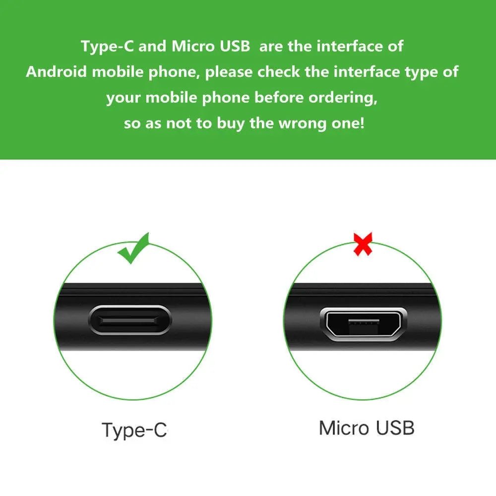 2pcs Micro USB to Type - C Converter for Charging Micro USB Female to Type C Male - AllTech