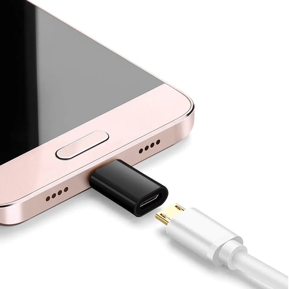 2pcs Micro USB to Type - C Converter for Charging Micro USB Female to Type C Male - AllTech