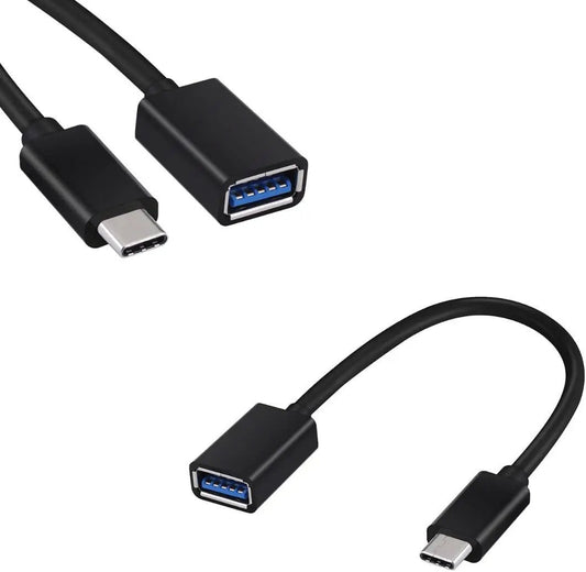 2X Type C OTG Adapter Cable USB3.1 Type - C Male to Female USB3.0 Data Sync - AllTech