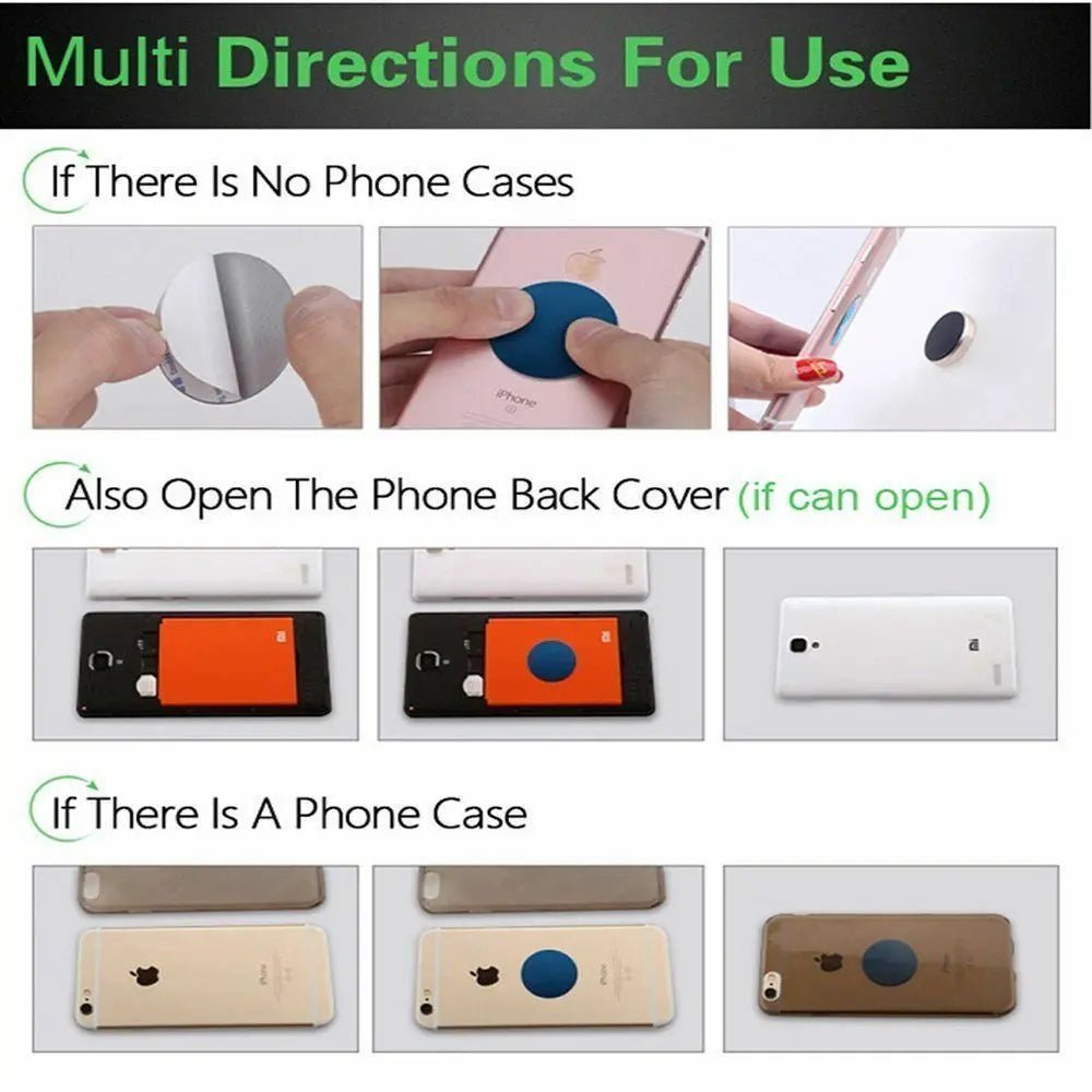 2X Universal Magnetic Mobile Phone Holder for Car Dashboard Mount - AllTech