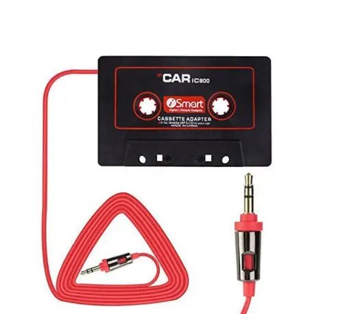 3.5mm Car Aux Audio Tape Cassette Adapter Converter For Car Cd Player Mp3 - AllTech