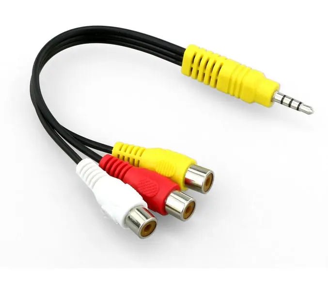3.5mm Male to RCA Female Cable Composite Stereo Audio AV Adapter Cord - AllTech