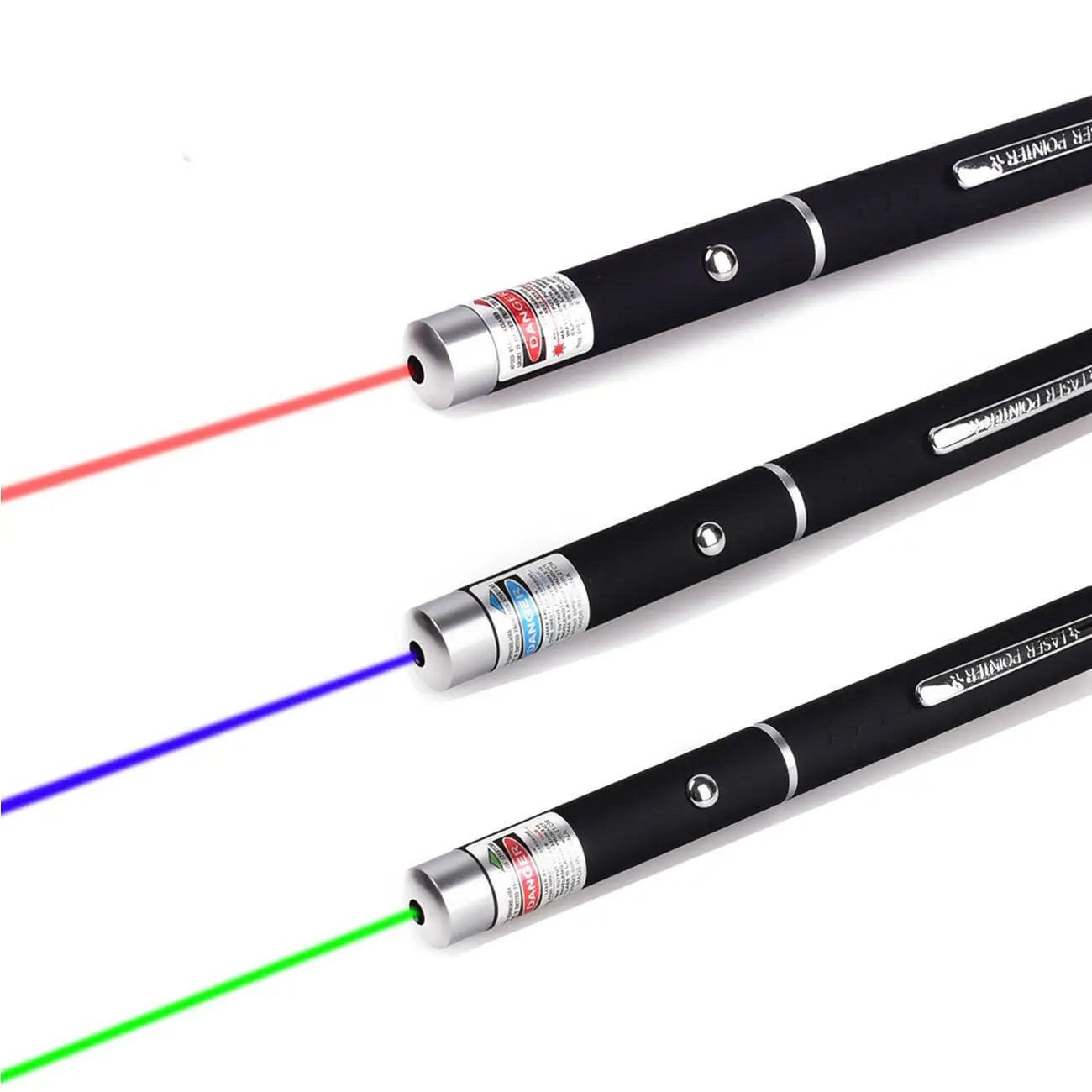 3PCS Set RGB Color Laser Pointer Pen Office Tools for Business Presentation - AllTech