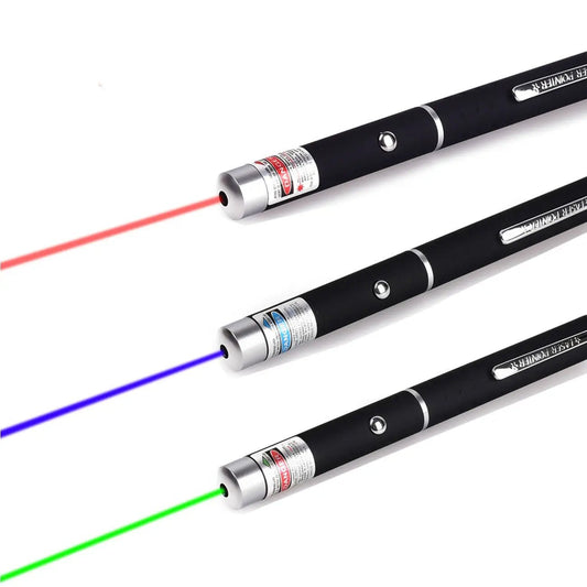3PCS Set RGB Color Laser Pointer Pen Office Tools for Business Presentation - AllTech