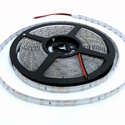 Flexible LED Strip Lights 5m Warm/Cool White Bright 5050 12V Waterproof
