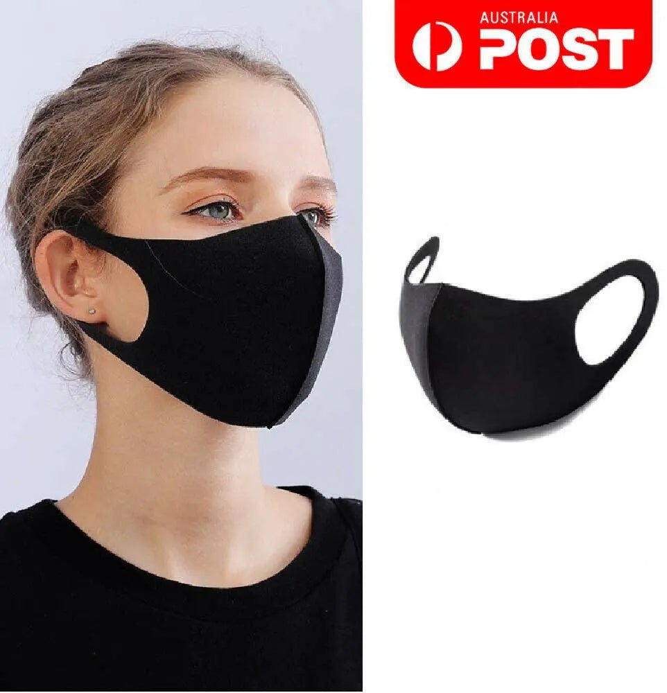 5PCS Reusable Face Mask Breathable Washable Stretchable Anti - Dust Protective Cover - AllTech