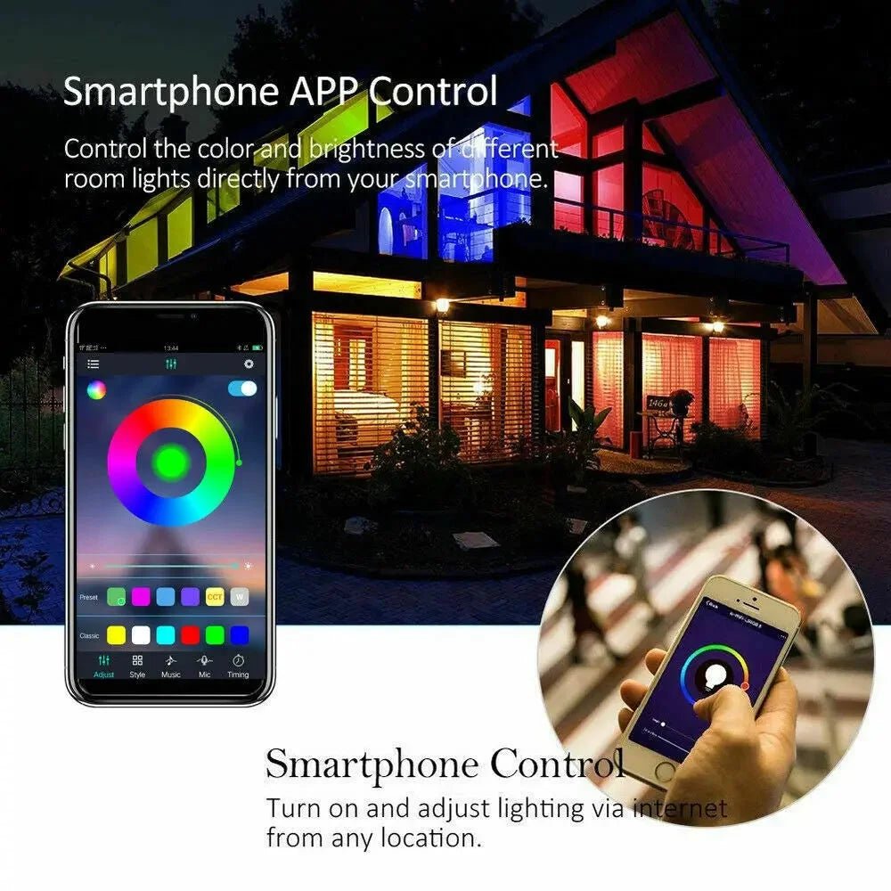 5V USB LED RGB Strip Lights 1M - 5M IP65 Waterproof with Bluetooth App Control - AllTech