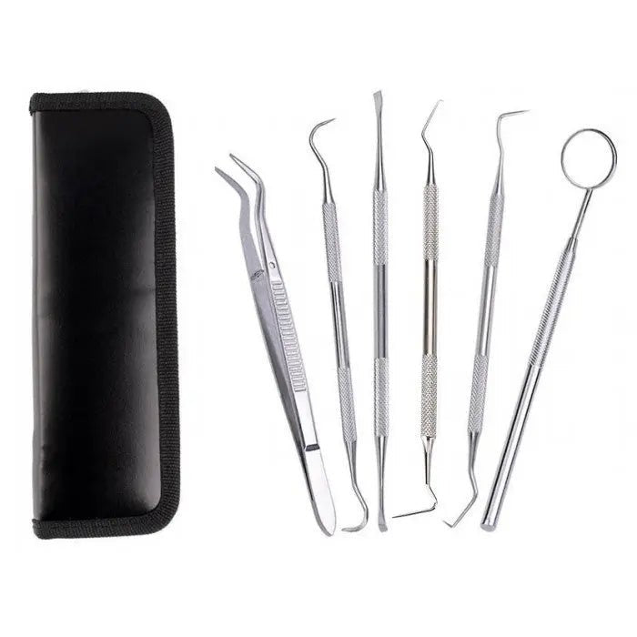 6pcs Dental Hygiene Kit Teeth Cleaning Hygiene Oral Care Tools - AllTech