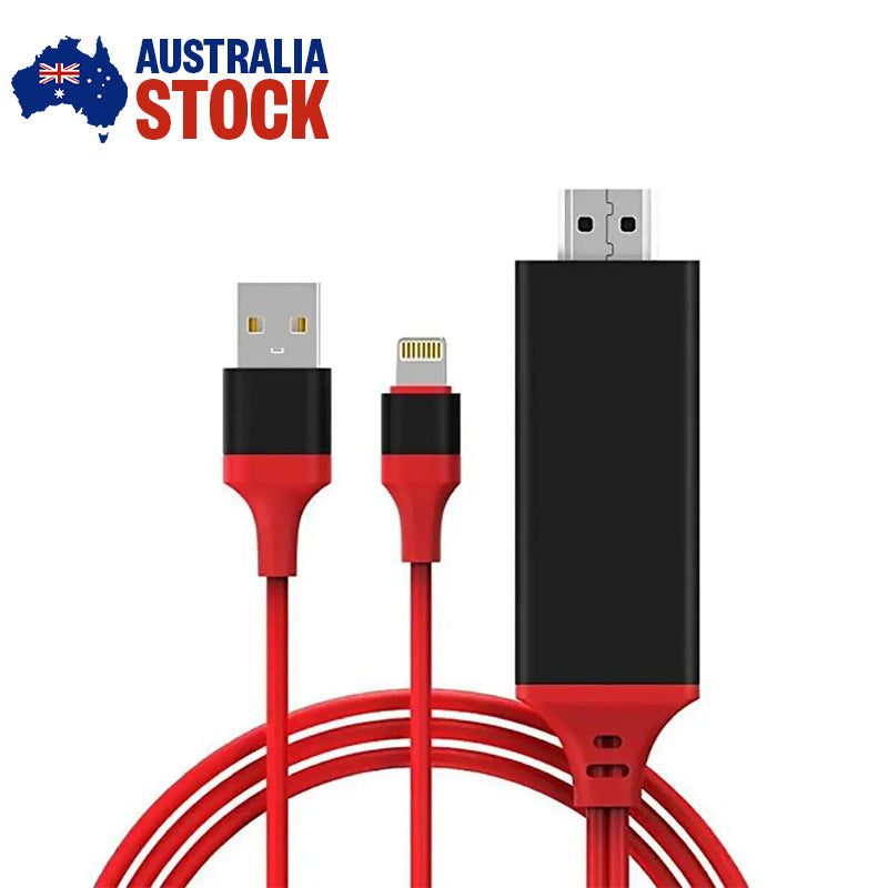 8 Pin to HDMI Adapter Cable for iPhone 7 7 Plus iPad TV Screen Mirror 2M