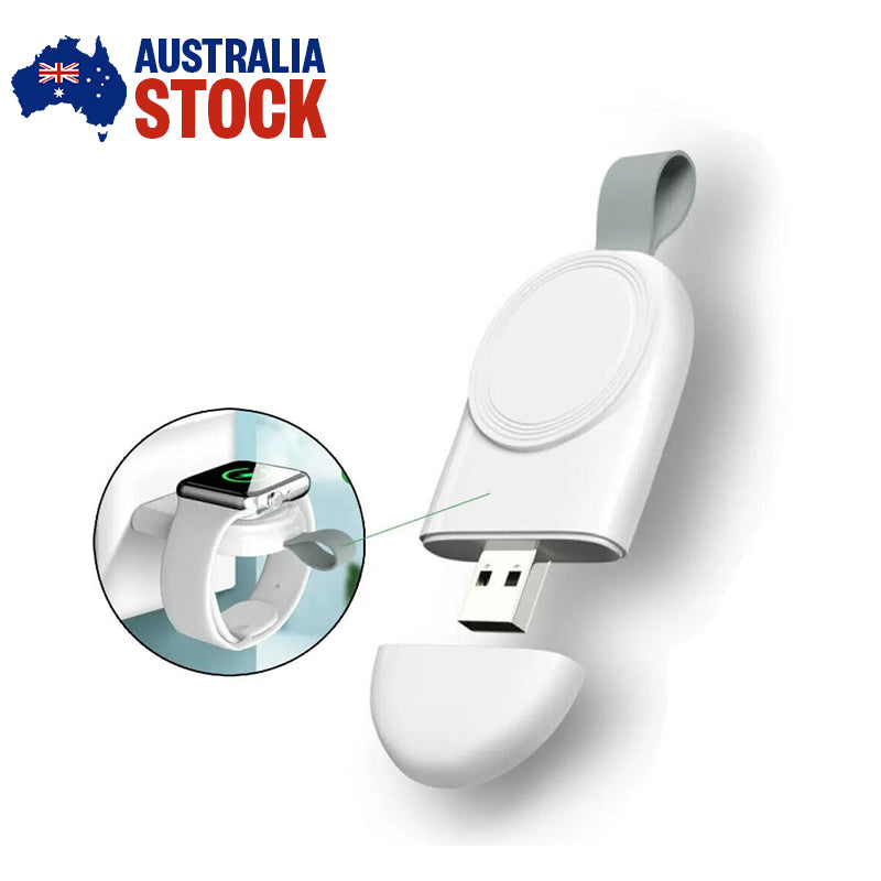 Mini Portable Wireless Charger for Apple iWatch Series Cordless USB Charging