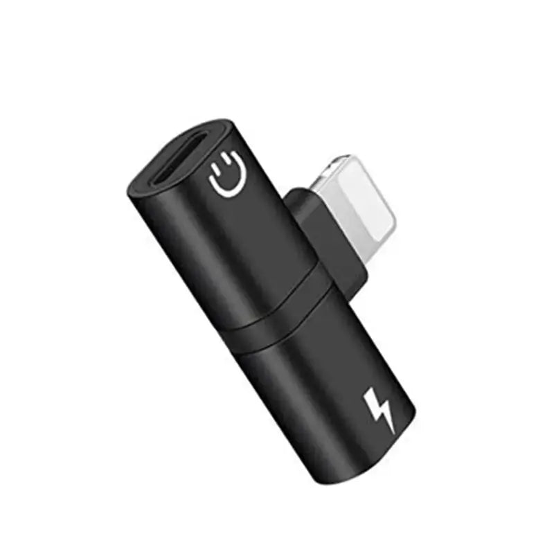 NEW Mini Dual Aux Audio and Charging Adapter Splitter for iPhone 14 13 12 11 X