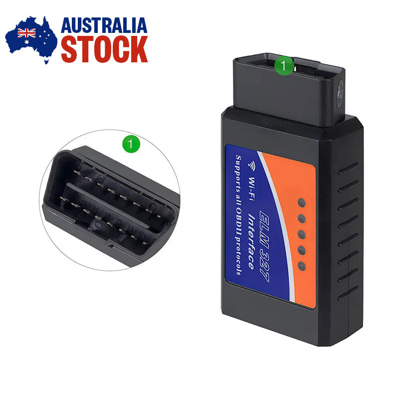 ELM327 OBD2 WiFi Car Diagnostic Engine Scan Tool Code Reader