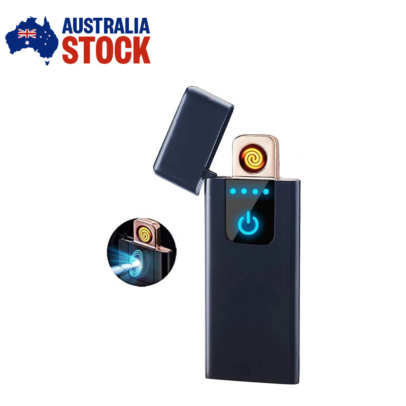 Smart Cigarette Lighter with Fingerprint Sensor Double Side Ignition