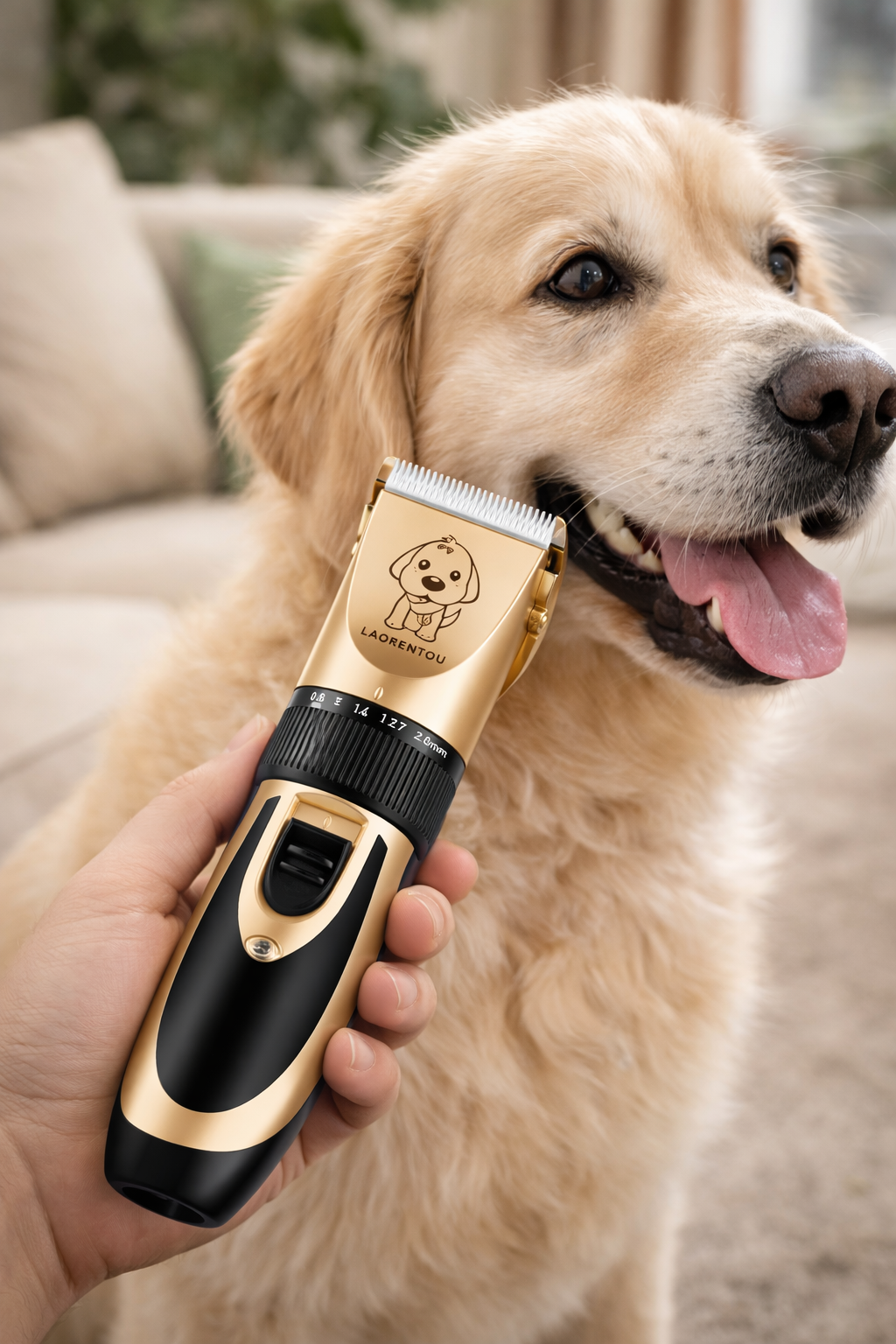 Dog Cat Pet Hair Cordless Clipper Rechargeable Grooming Electric Trimmer