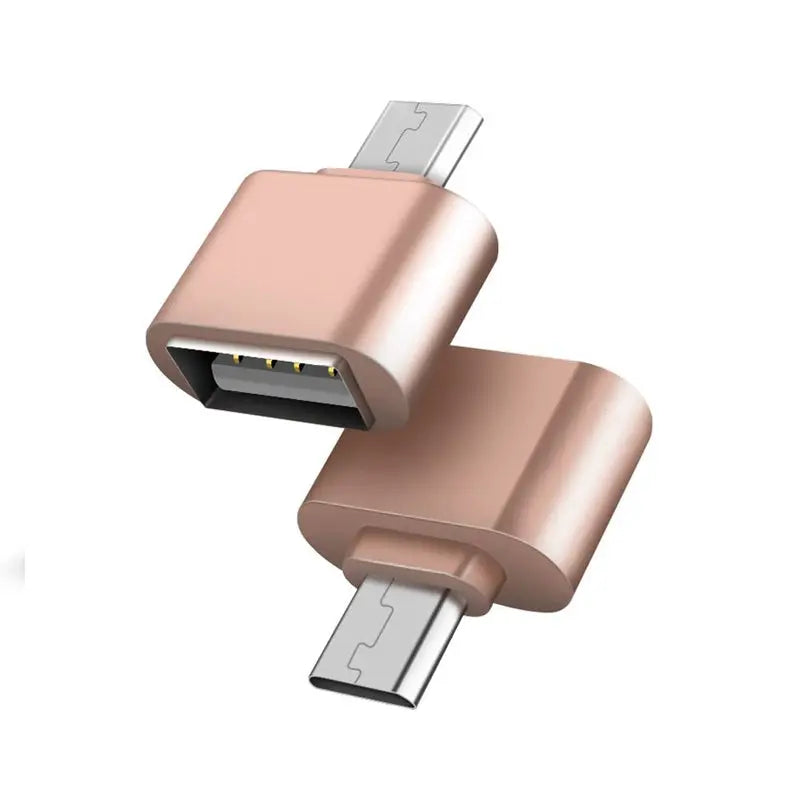 2pcs Micro USB OTG 2.0 Adapter USB Male to Female for Android Phone & Tablet