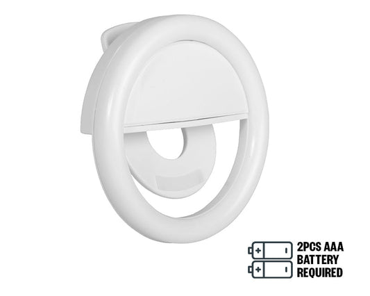 Selfie LED Ring Light 3 Mode Flash Camera Photography For iPhone Samsung LG