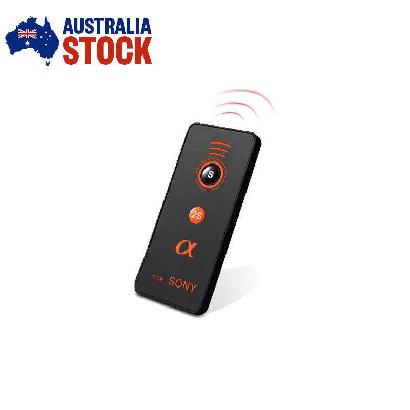 Wireless Shutter Remote for Sony Alpha A230 A290 A330 A380 DSLR  IR Camera Trigger  2s Delay Tripod Photography