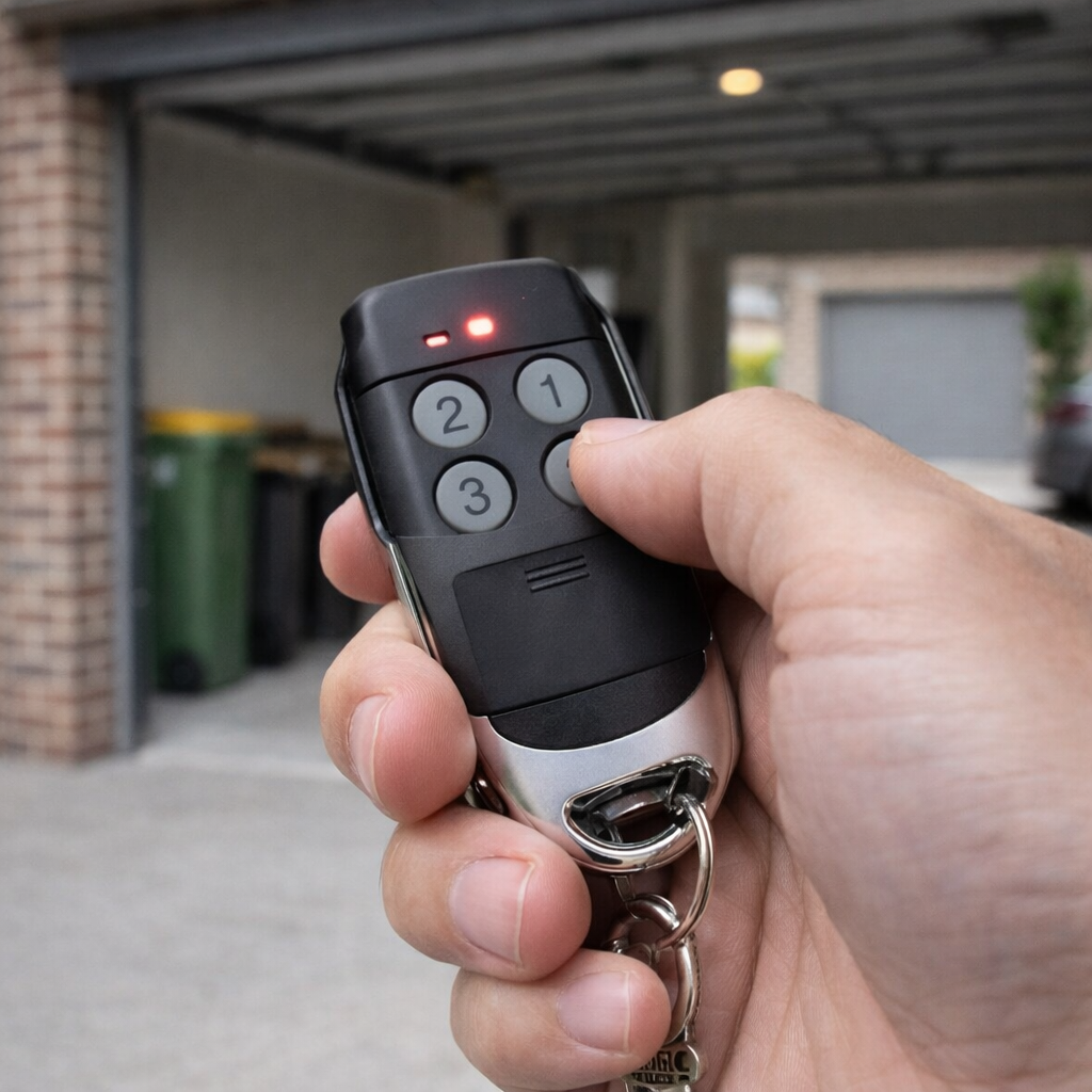 Tec-Multi Garage Door Remote – Compatible Replacement Remote for Merlin E960M – Multi-Frequency Control