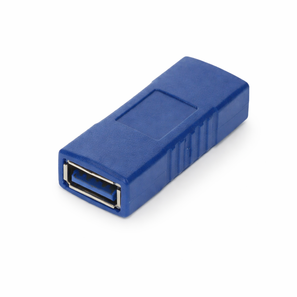 USB 3.0 Type A Female to Female Coupler Adapter Connector for Extending USB Cable High Speed Data Transfer