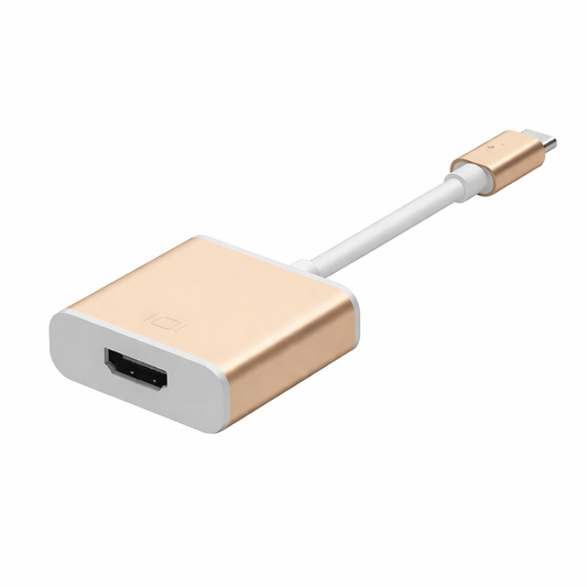 USB-C to HDMI Adapter Cable 1080p Male to Female for Laptop MacBook Monitor Display Converter 19cm