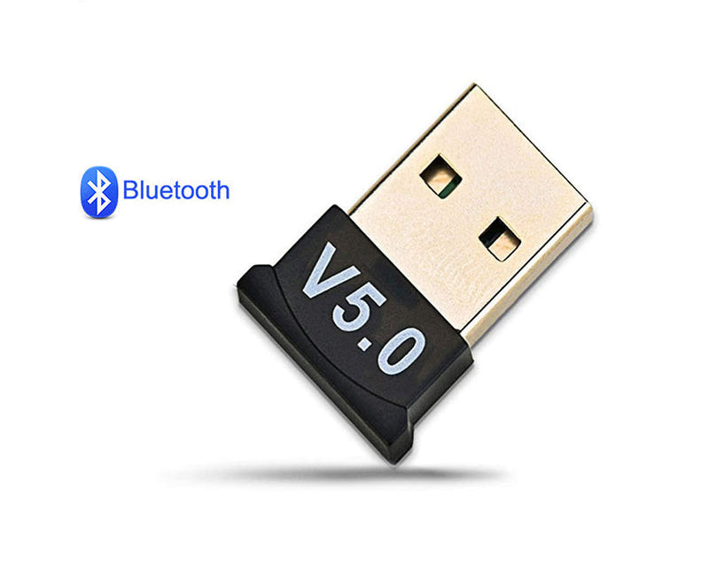 Bluetooth V5.0 Wireless USB Mini Dongle Adapter for Universal Laptop PC