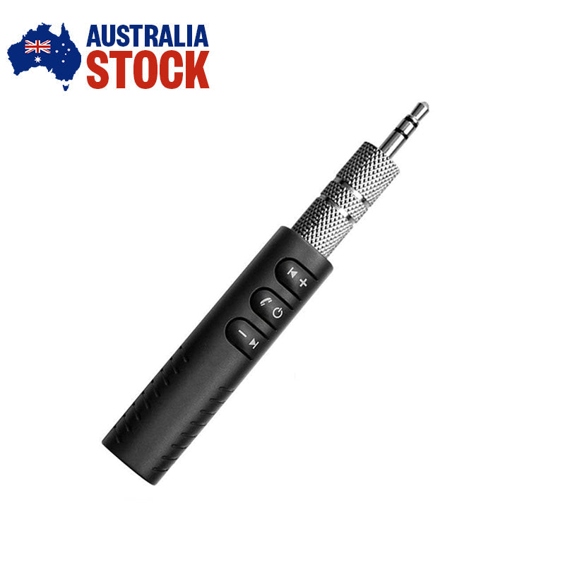 Bluetooth 4.1 AUX Audio Receiver 3.5mm Adapter for Car Stereo Home Speakers