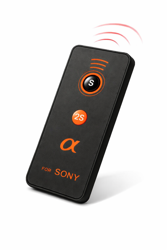 Wireless Shutter Remote for Sony Alpha A230 A290 A330 A380 DSLR  IR Camera Trigger  2s Delay Tripod Photography