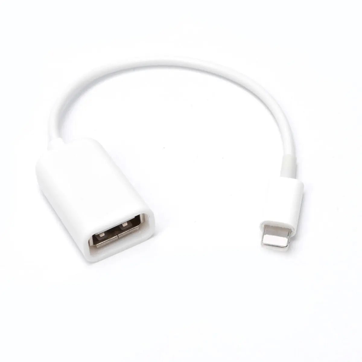 Apple 8 - Pin iPad iPhone to USB OTG Adapter Converter Compatible Cable - AllTech