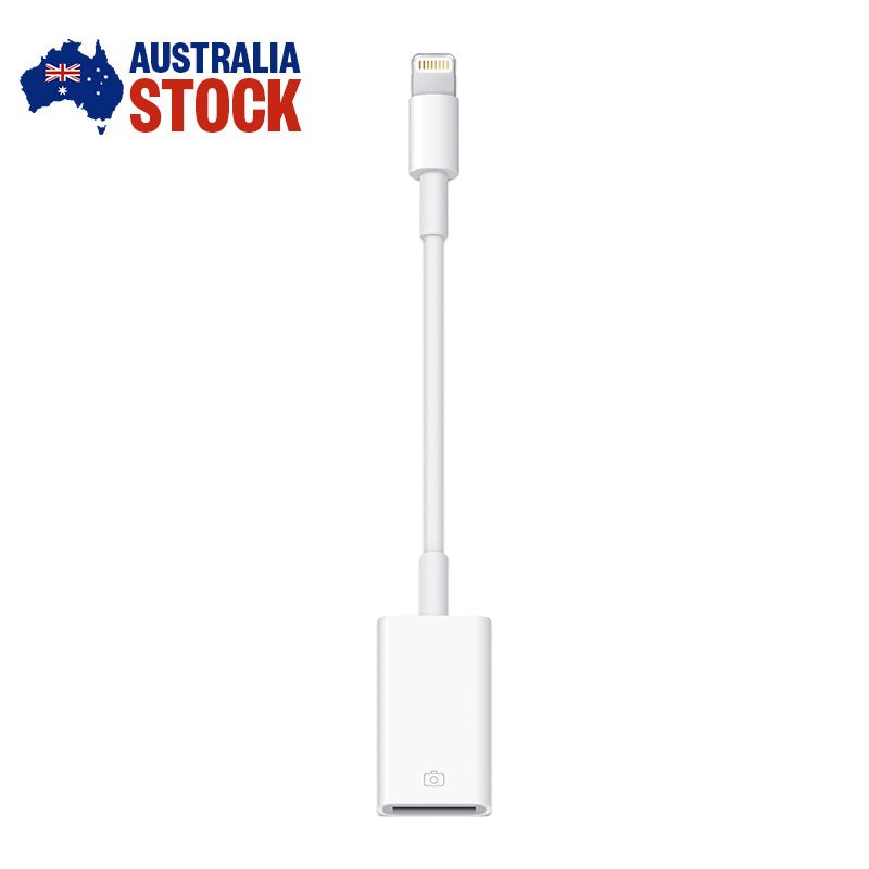 Apple 8 - Pin iPad iPhone to USB OTG Adapter Converter Compatible Cable - AllTech