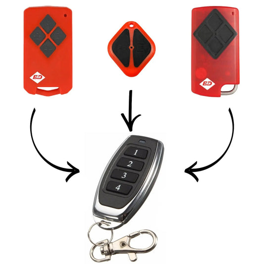 B&D Tritran Garage Door Remote Compatible Replacement - AllTech
