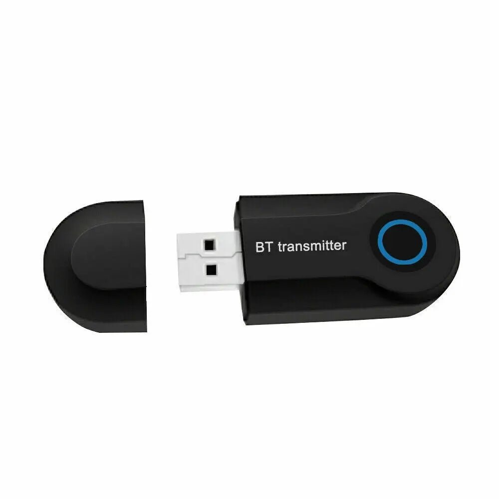 Bluetooth Audio Wireless Receiver Transmitter 3.5mm AUX Adapter for PC/TV/Car - AllTech