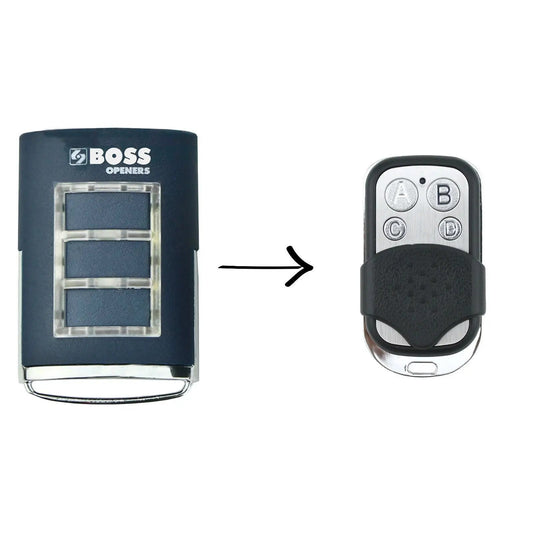 Boss HT3 Replacement Garage Remote Compatible for Boss Motors 433Mhz - AllTech