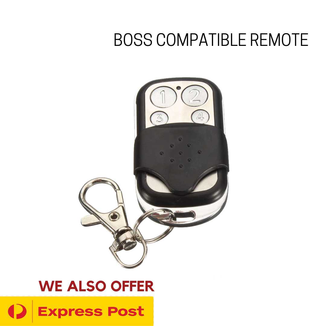 Boss Remote Guardian Steel Line Garage Door Compatible Replacement - AllTech