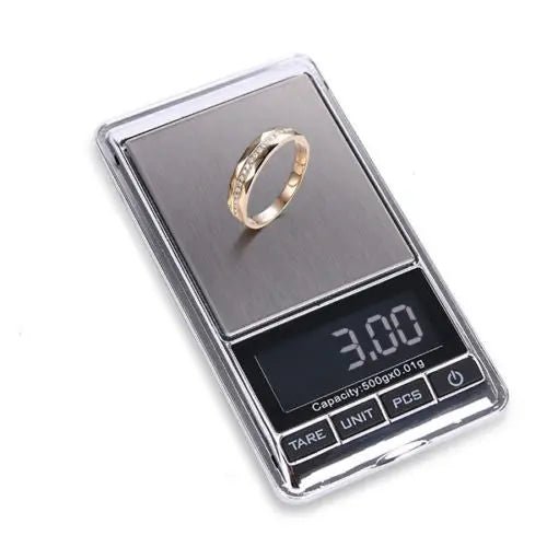 Calibrated Digital Pocket Scales Jewelry Mini Electronic Weight Scales - AllTech